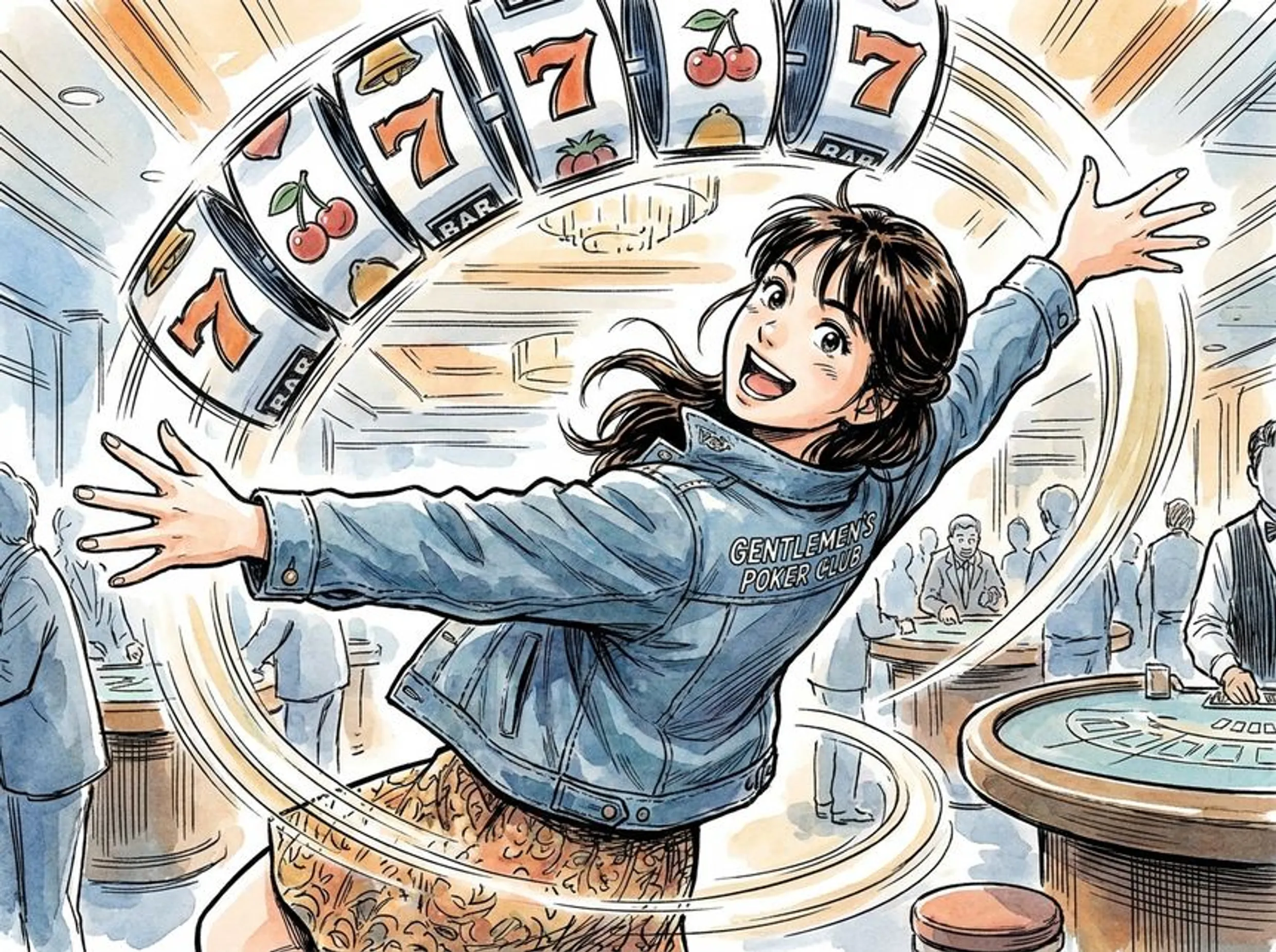Jocuri de păcănele și câștiguri rapide (Gentlemen's Poker Club)